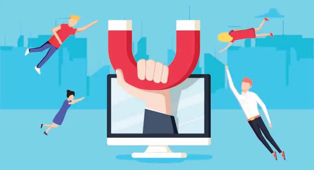 Attracting Students with Online Courses like a Magnet