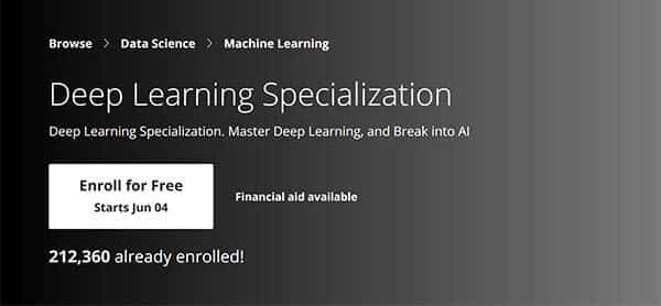 Deep Learning Specialization​