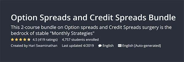 Options Spreads and Credit Spreads Bundle​