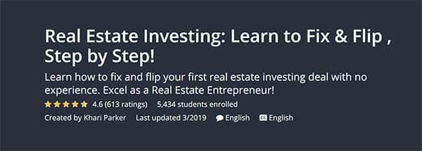 Real Estate Investing: Learn to Fix & Flip, Step by Step!​