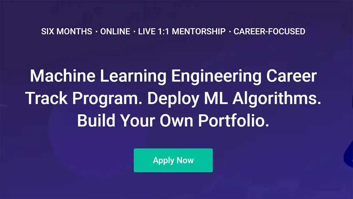 AI & Machine Learning Career Track (Springboard)
