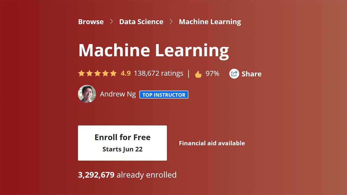 stanford ml course