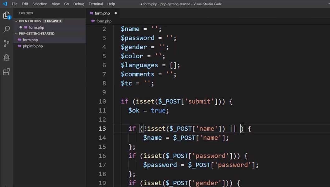Pluralsight: PHP: Getting Started