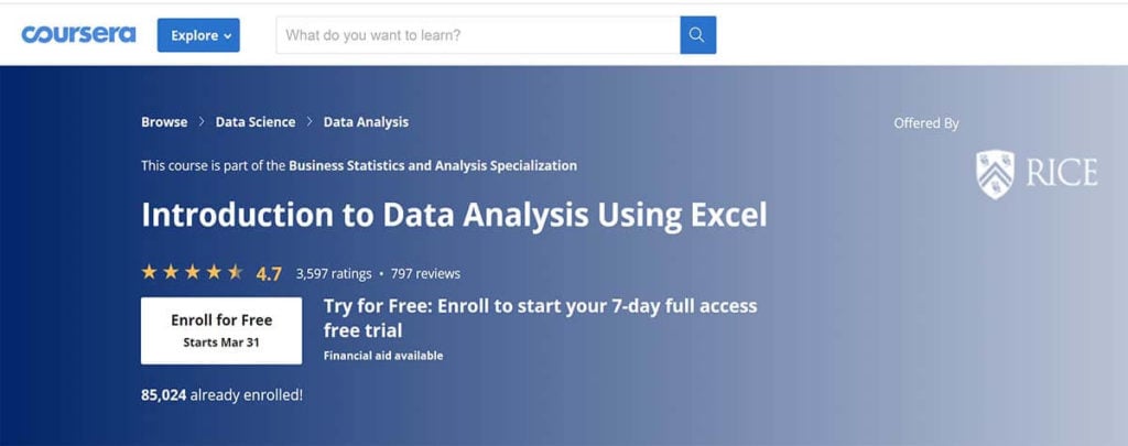 Business Data Analytics Using Excel