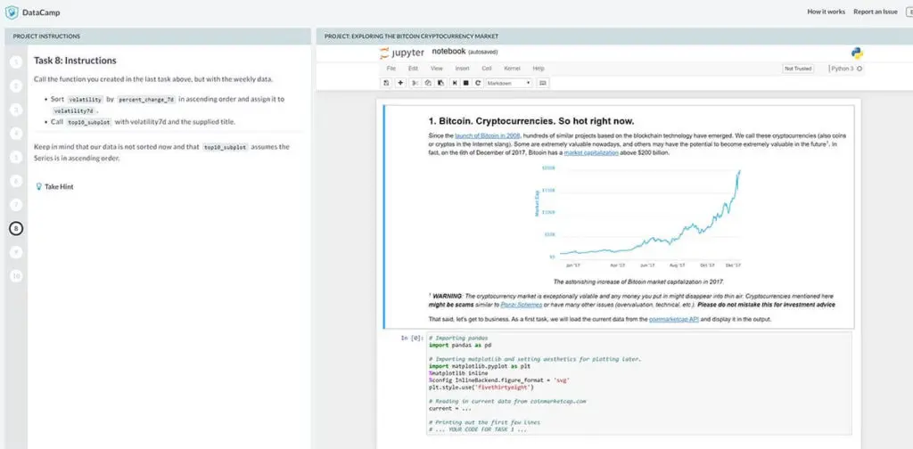 DataCamp Python project