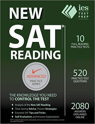 "New SAT Reading Practice Book" by Khalid Khashoggi