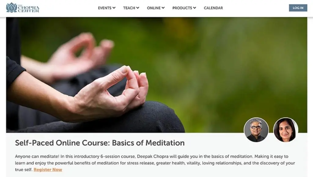 Best for the Basics: Basics of Meditation: Mindful Meditation with Deepak Chopra (The Chopra Foundation)