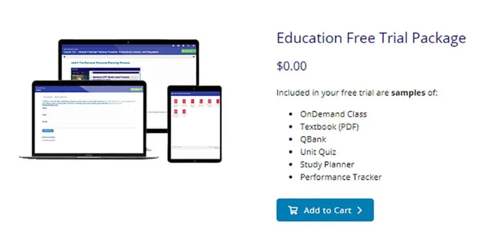 Kaplan free trial
