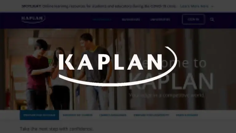 Kaplan AP prep course page