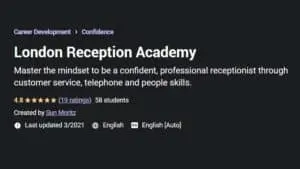 Best Overall: "London Reception Academy" (Udemy)