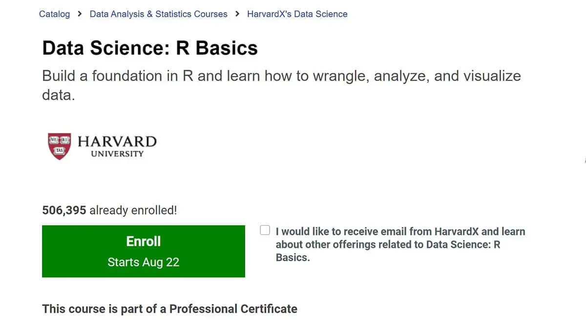 Data Science: R Basics (edX)