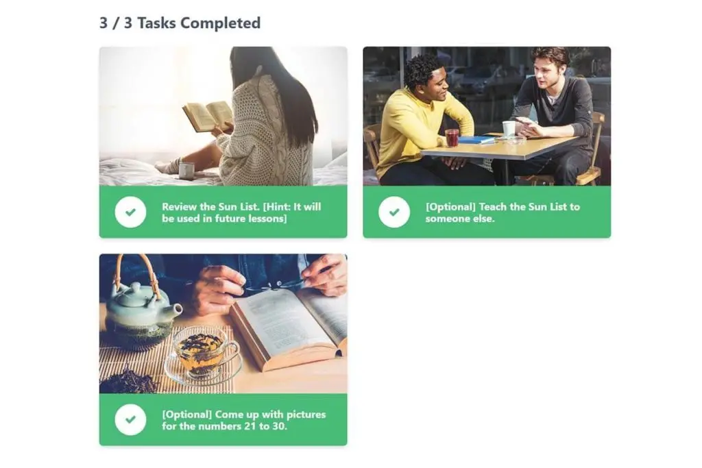 Superbrain daily tasks
