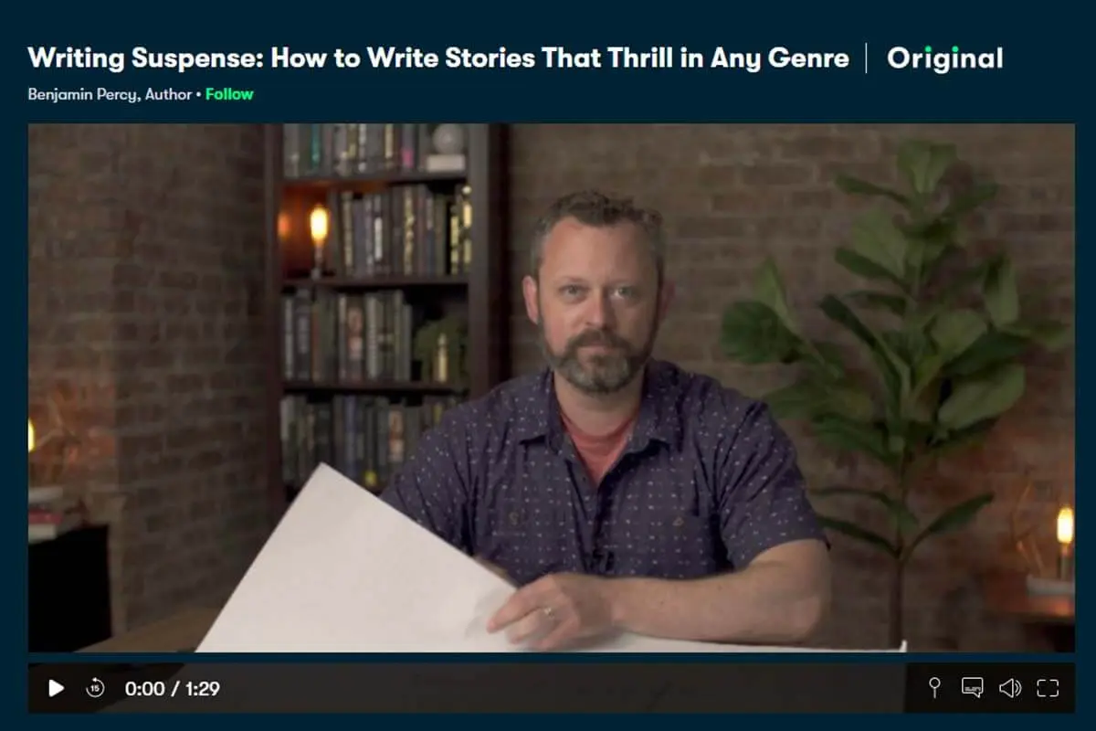 A Crash Course on Plot Development: Writing Suspense: How to Write Stories That Thrill in Any Genre (Skillshare)