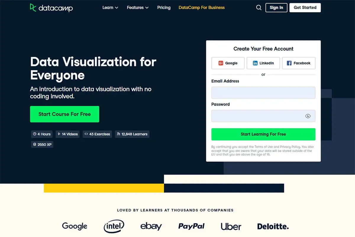 Data Visualization for Everyone (DataCamp)