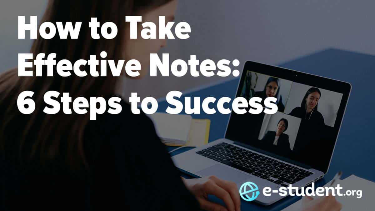 How to Take Effective Notes