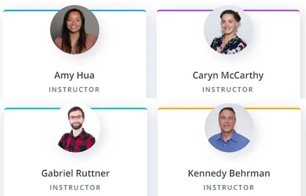 Instructors of the Udacity Full Stack Nanodegree