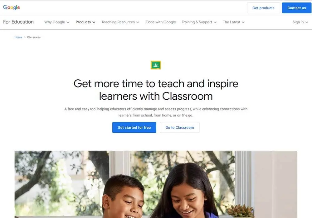 Example #6: Google Classroom