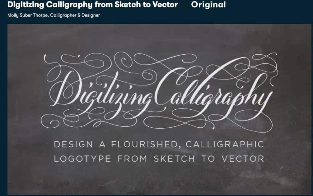 Digitizing Calligraphy from Sketch to Vector
