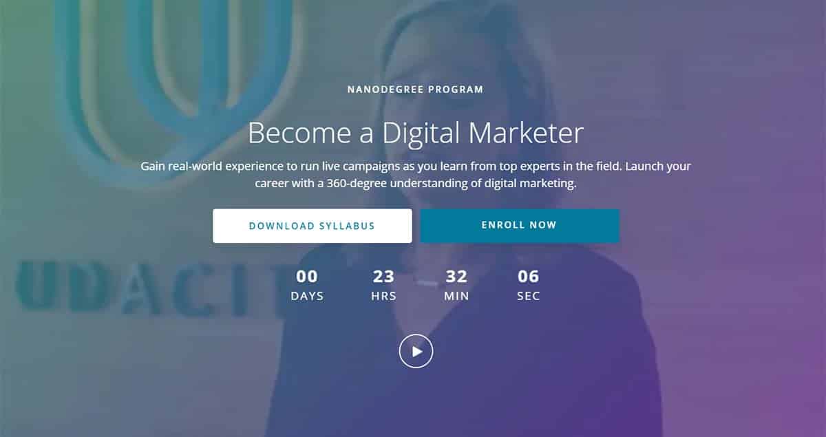 Digital Marketing Nanodegree (Udacity)