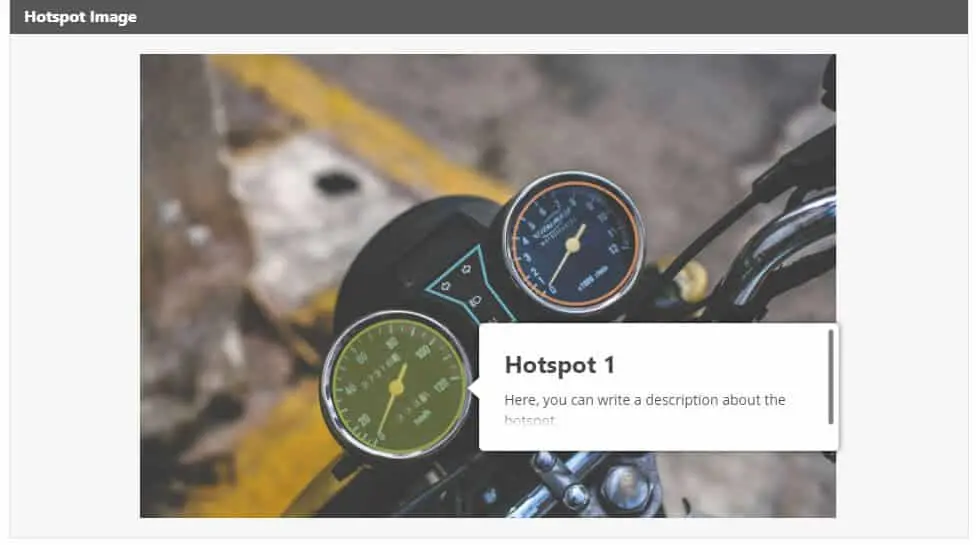 An example of an interactive hotspot built in iSpring Suite