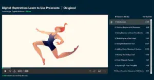 Best Overall: Digital Illustration: Learn to Use Procreate (Skillshare)