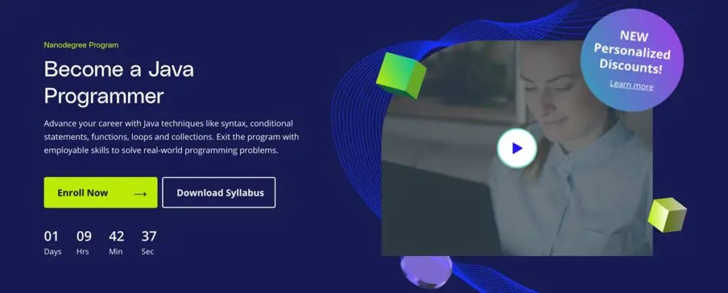 Become a Java Programmer with Udacity