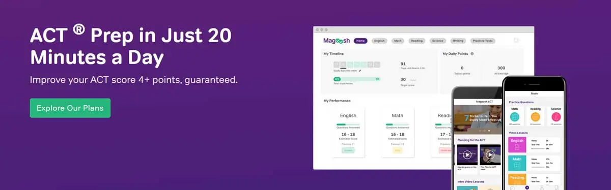 Magoosh ACT course