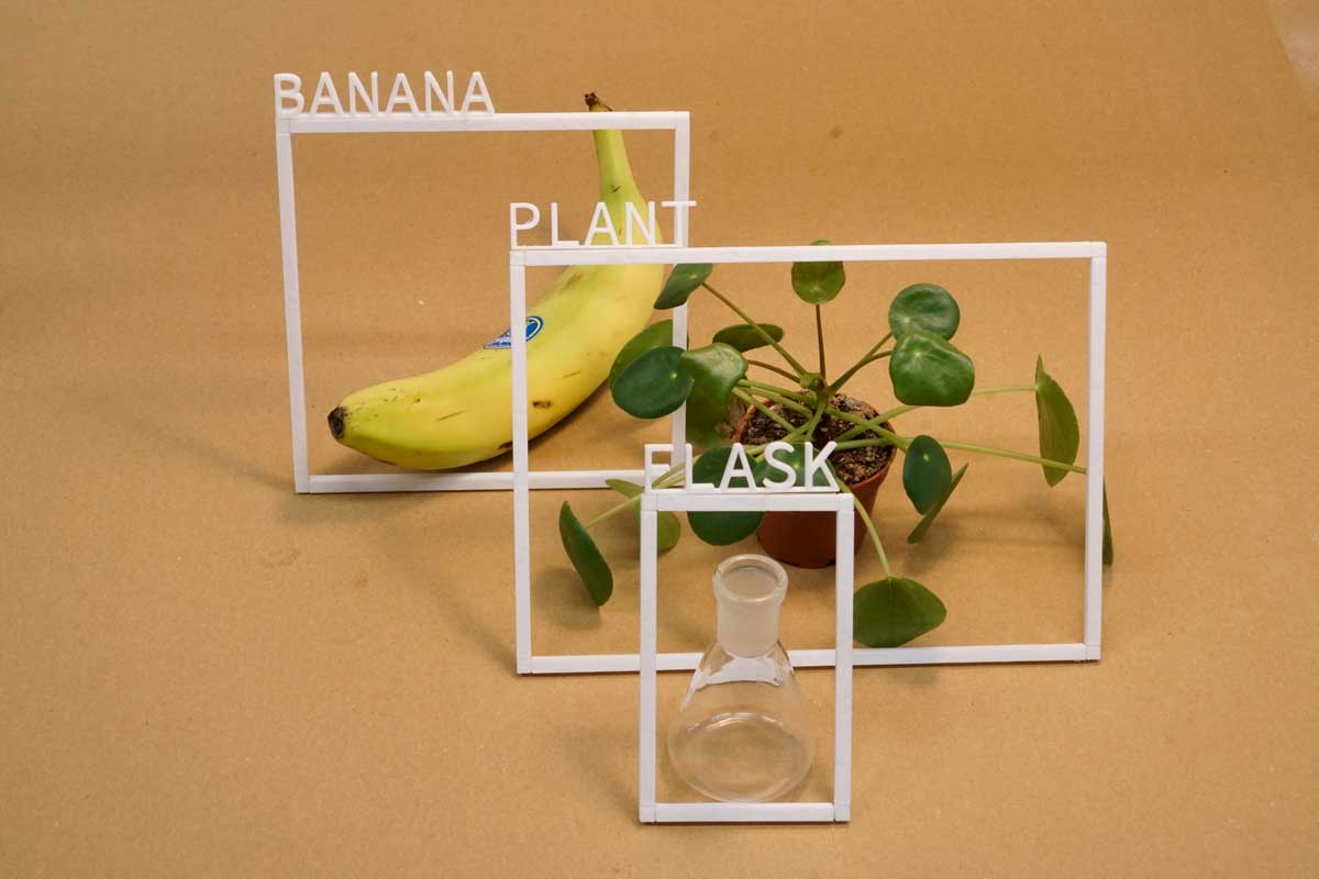 Artistic illustration of bounding boxes used to train artificial intelligence on object recognition.