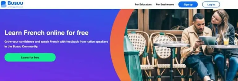 French courses Busuu French