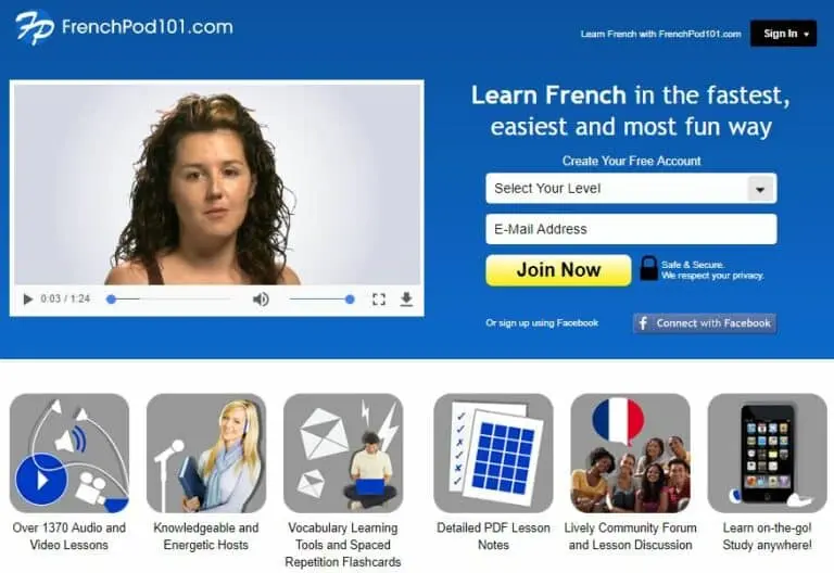 French courses FrenchPod101