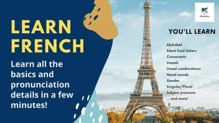 Banner for Glossika French