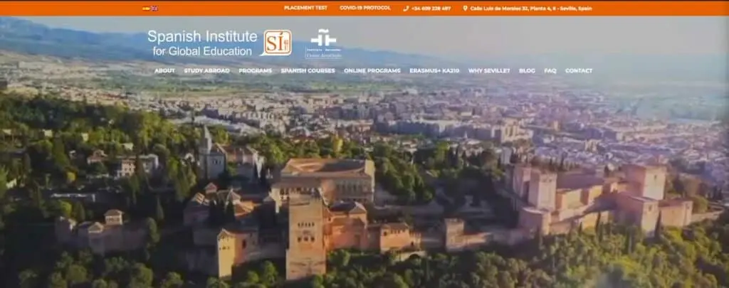 Banner for the Spanish Institute for Global Education