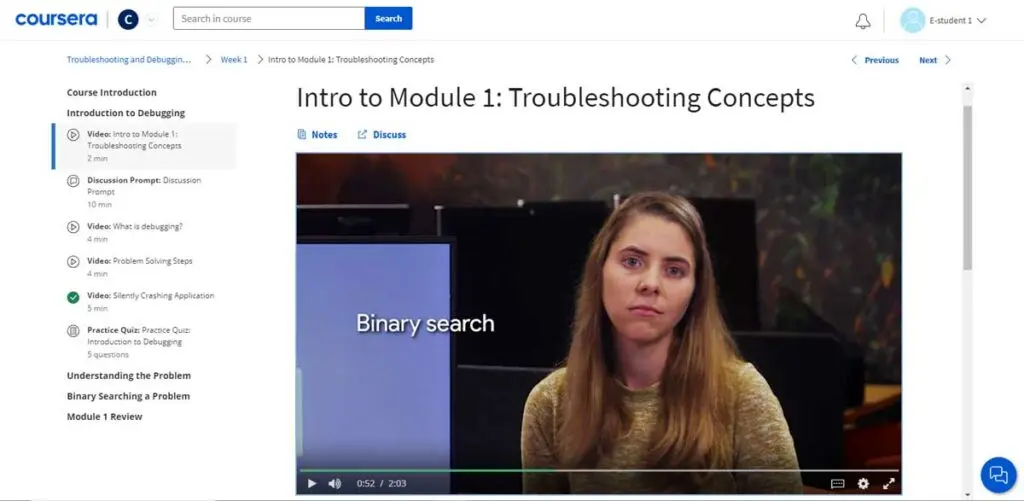 Screenshot of the fourth course of the Google IT Automation with Python Professional Certificate