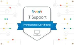 Google IT Support Professional Certificate on Coursera - badge