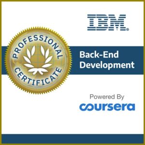 IBM Back-End Development Professional Certificate on Coursera