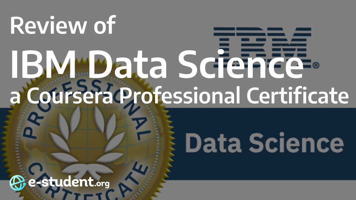 IBM Data Science Professional Certificate review banner