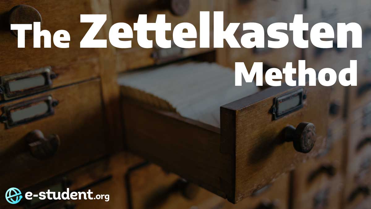 A guide to the Zettelkasten Method