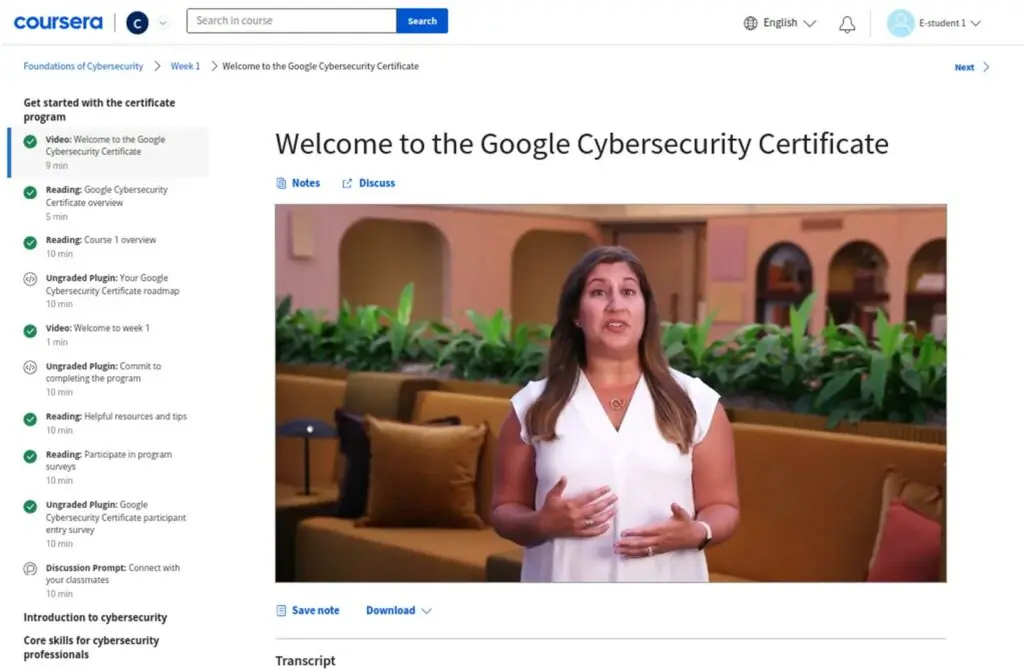 An illustrative representation of essential cybersecurity principles and components