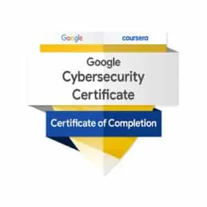 Coursera Professional Certificate – Google Cybersecurity logo