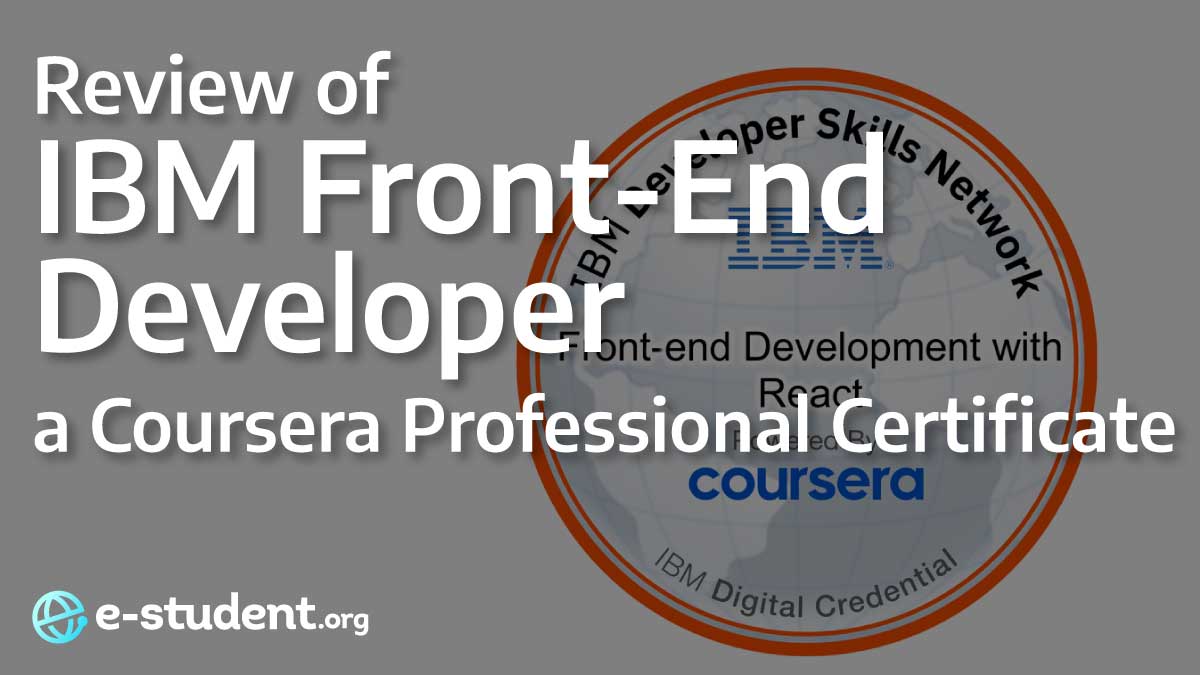 IBM Front-End Developer review