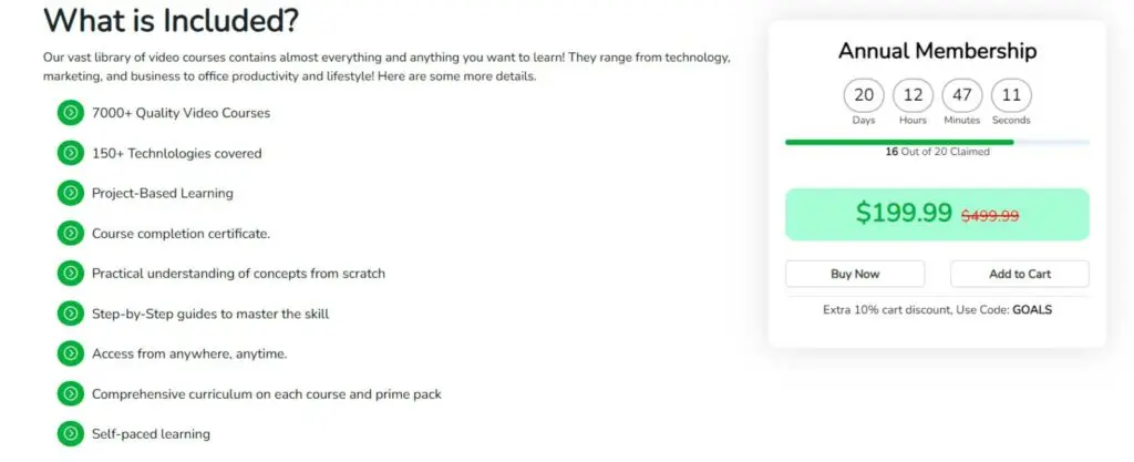 Special annual discount offer from Tutorialspoint