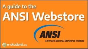 ANSI Webstore review