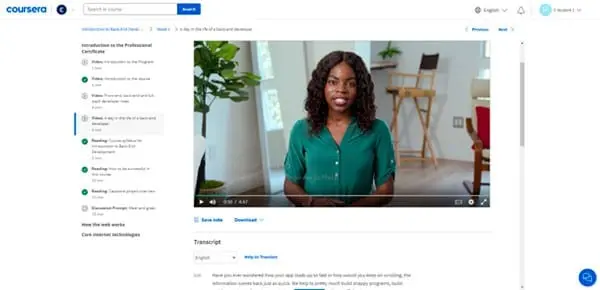 Course 1 Video Lecture