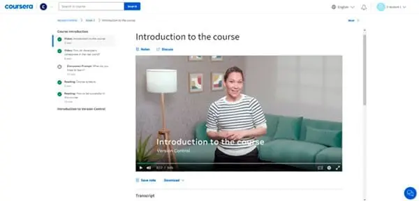 Course 3 Video Lecture