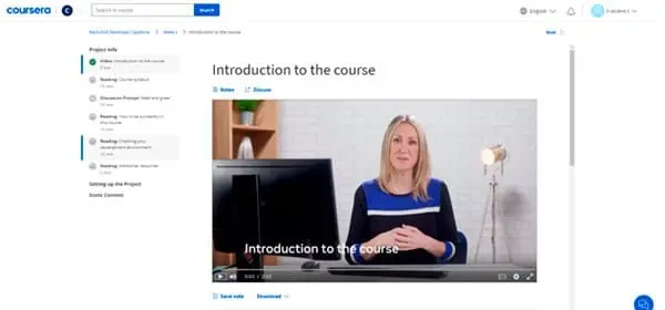 Course 8 Video Lecture