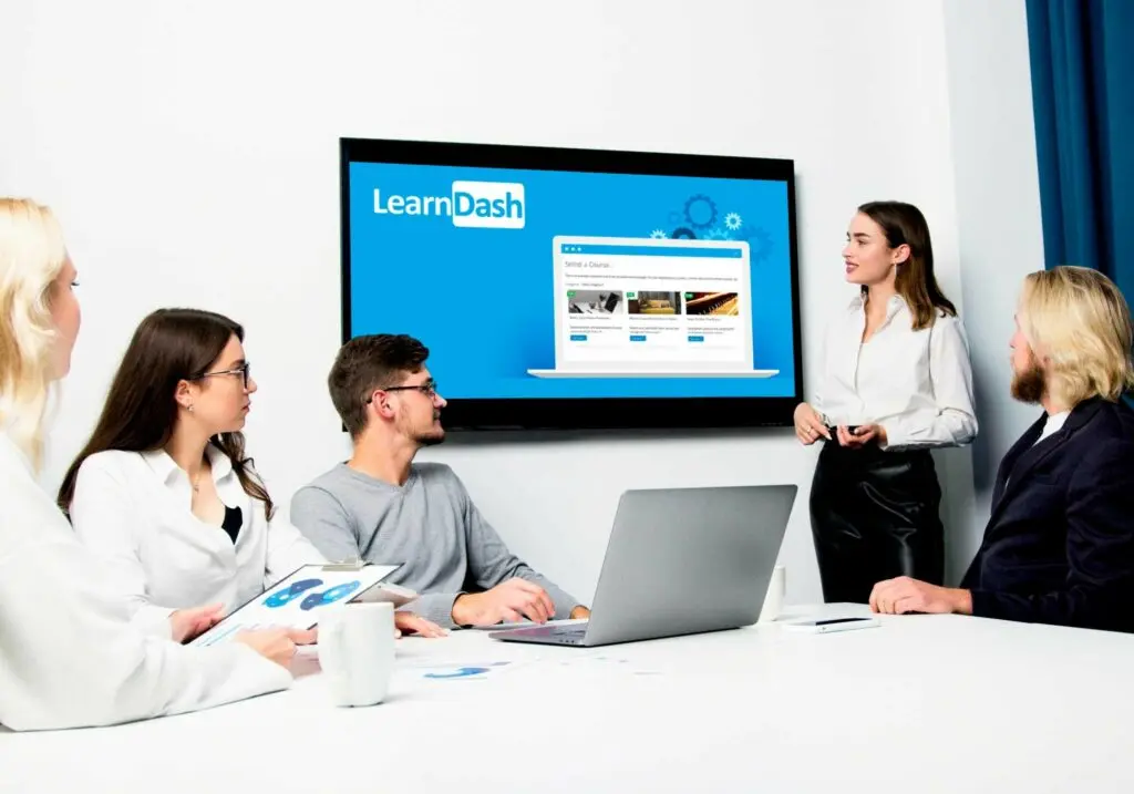 A LearnDash course setup screen