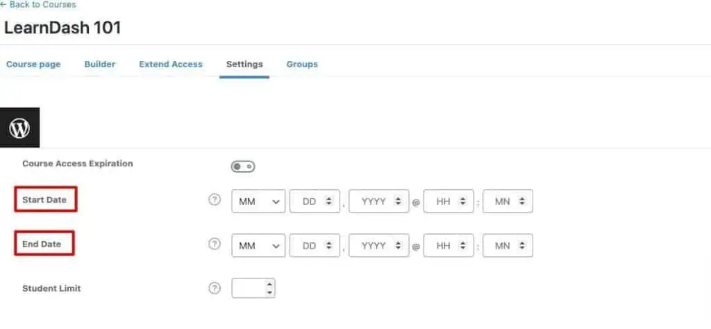 Choose-your-own-adventure style learning, access duration, and data management options