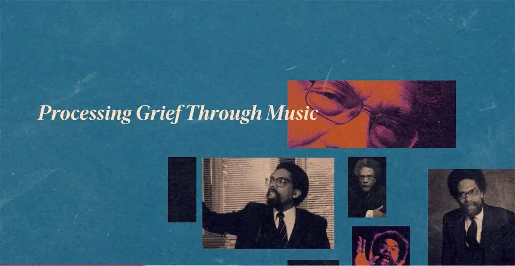 A person listening to music as a way to cope with grief and find the strength to move forward