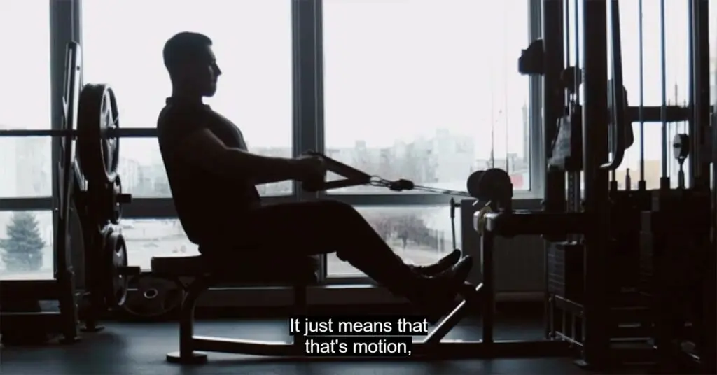 a man working out at the gym