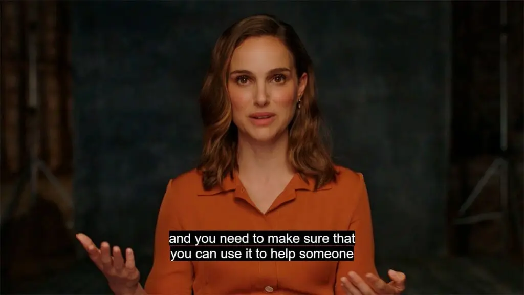 Natalie Portman's advice for actors: Auditioning, inspiration, collaboration, and artistic nourishment
